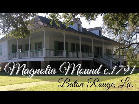Magnolia Mound Plantation in Baton Rouge, Louisiana | Built in 1791!