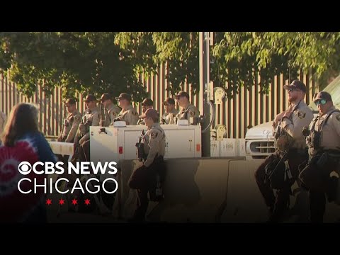 Local leaders stand in solidarity near Broadview, Illinois ICE facility