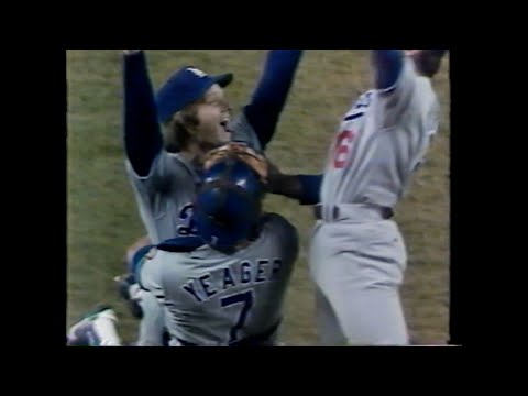 Los Angeles Dodgers at New York Yankees, 1981 World Series Game 6, October 28, 1981