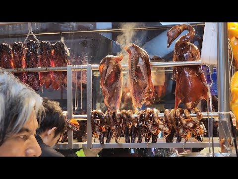 HongKong Chen Pi Roast Goose #Charsiew Roast#PorkBelly Roast#Suckling-pig #ASMR #chatgpt #StreetFood
