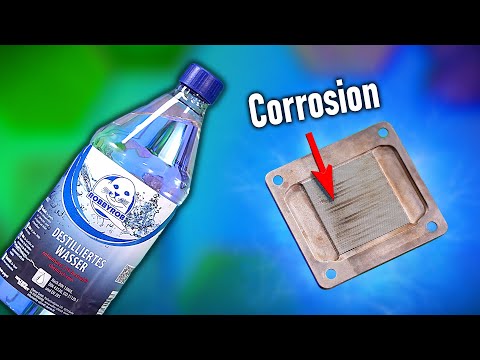 Do NOT use Distilled Water for your Water Cooling Loop!