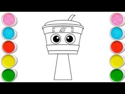 Ballerina Cappuccina Drawing, Painting & Coloring For Kids and Toddlers_ Child Art