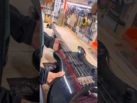 Weird Japan Bass Guitar cleaning