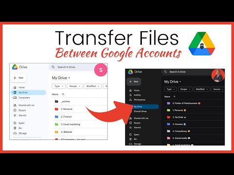 Transfer Ownership of Google Drive Files and Folders
