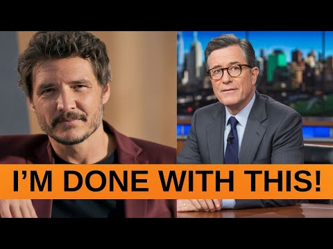 Pedro Pascal STORMS OFF The Late Show After Stephen Colbert Questions His Emmy-Nominated Talent