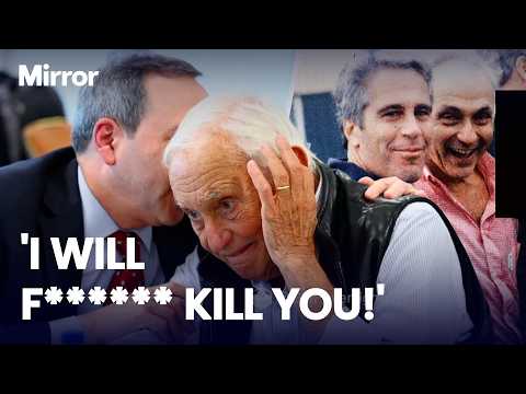 Billionaire Les Wexner’s lawyer caught THREATENING him on mic during Epstein questioning