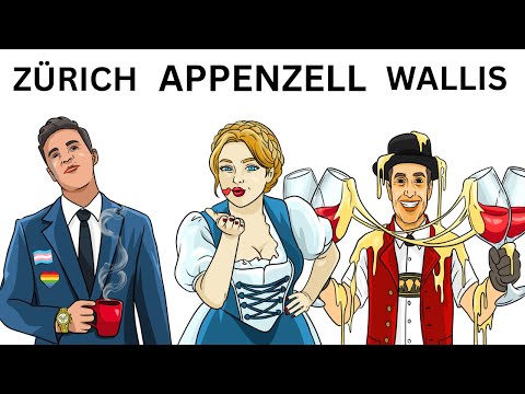 Every Swiss State (Canton) Explained by a German