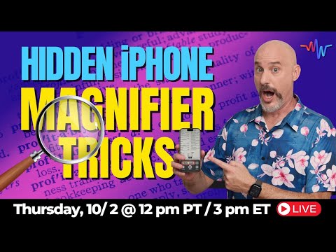 📱Master the iPhone Magnifier: No More Squinting 🔍 👀