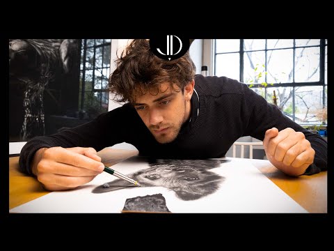 I Taught My Video Editor How To Draw Hyperrealism - He’d Never Touched A Pencil Before