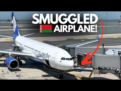 The SMUGGLED Plane - the INCREDIBLE Story of Belavia's Airbus!