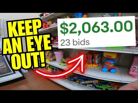 My Top 10 Items to Look For at Thrift Stores in 2025! I Challenge You to Find These EBAY BOLOS