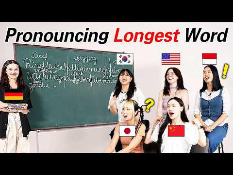 People Try to Pronounce the Longest Words from 6 Different Countries!!!