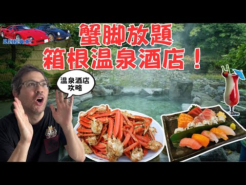 [不是贊助片] 介紹三間箱根溫泉酒店的特色。蟹腳放題，日式法國晚餐。價錢合理，房內有私人溫泉。
