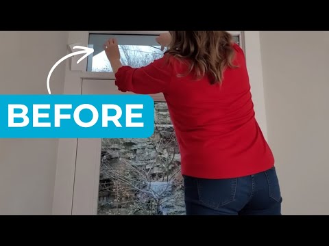 Put tape on your windows - this is BRILLIANT!