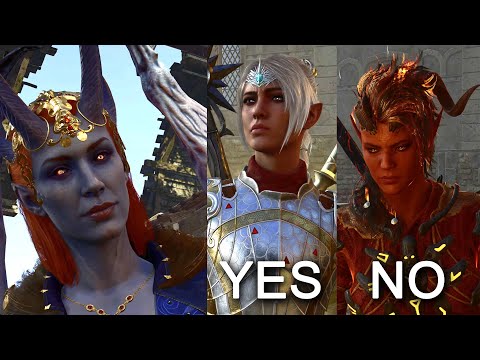 Baldur's Gate 3: Cheating With Mizora - All Romance Companions Reactions [Custom Male]
