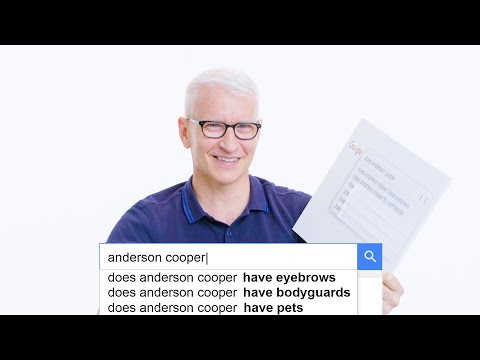 Anderson Cooper Answers the Web's Most Searched Questions | WIRED