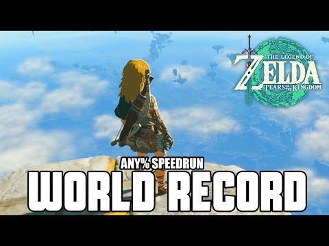 WORLD RECORD "Tears of the Kingdom" ANY% SPEEDRUN is INSANE. (Legend of Zelda TOTK)