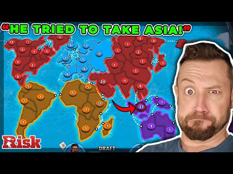 The Biggest Noobs In Classic Risk!