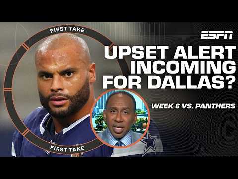 Cowboys on UPSET ALERT?! 👀 Stephen A. isn't counting Dallas out in Week 6 | First Take