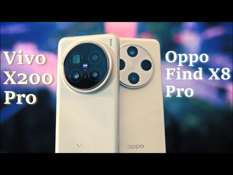 Vivo X200 Pro VS Oppo Find X8  Pro Camera Comparison | Videography