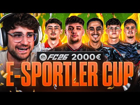 DER ERSTE E-SPORTLER ELIGELLA CUP UM 2000€😱 WELTMEISTER, POKALSIEGER & DEUTSCHE PROS!🔥