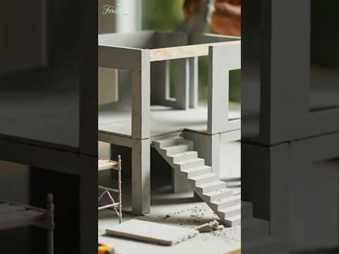 Why Is Everyone Shocked by This Mini Brick House?#vfuho #miniature #house #diy