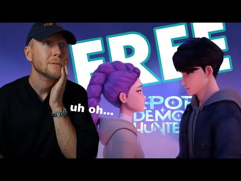 Singer Reacts to Rumi & Jinu - 'Free' (Music Video) | KPop Demon Hunters