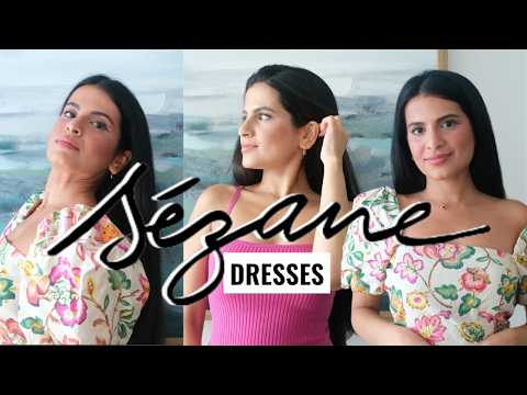 SEZANE DRESSES TRY ON HAUL 2024 (watch before you buy!) #sezane