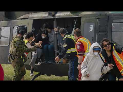 Wildfire evacuations in Northern Manitoba - Operation LENTUS 25-02