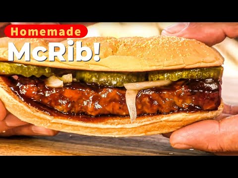McRib Homemade and Easy! | The BEST McRib Copycat!