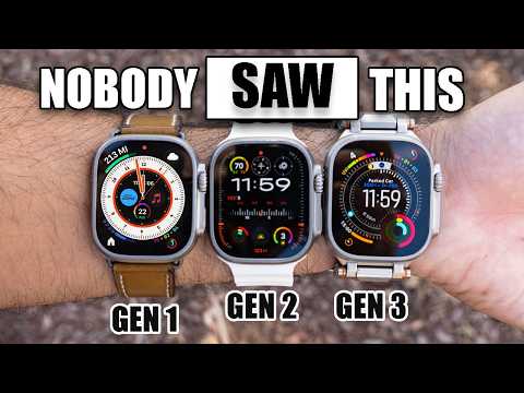 Apple Watch ULTRA 3, 2, AND 1 - 10 MAJOR Differences!