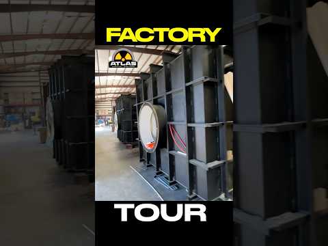 Atlas Factory Tour #atlassurvivalshelters #construction #bombshelter #bunker #bombsheltersupply
