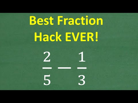 No LCD Required! FRACTION secret that everyone should know!