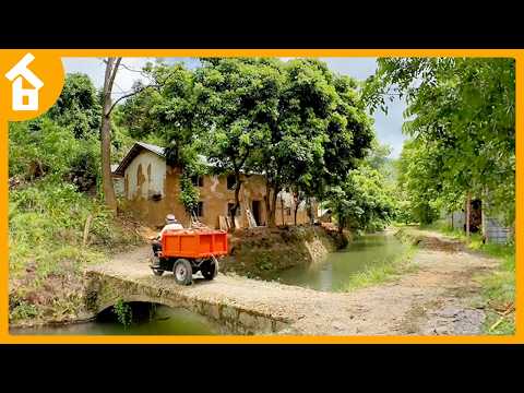 1 YEAR! Genius Man Renovates Cool Old House by the River, Makes PRESIDENT Cry | From Start to Finish