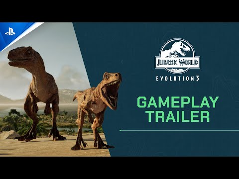 Jurassic World Evolution 3 - Gameplay Trailer | PS5 Games