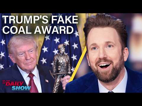 Trump Gets Made-Up “Champion of Coal” Award & Guts EPA Regulations | The Daily Show