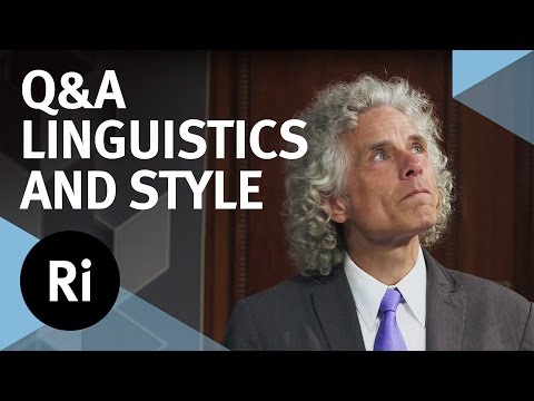 Q&A - Linguistics, Style and Writing - with Steven Pinker