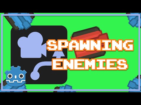 How to spawn enemies outside a moving camera in godot