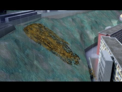 1972 及76年秀茂坪山泥傾瀉電腦模擬動畫