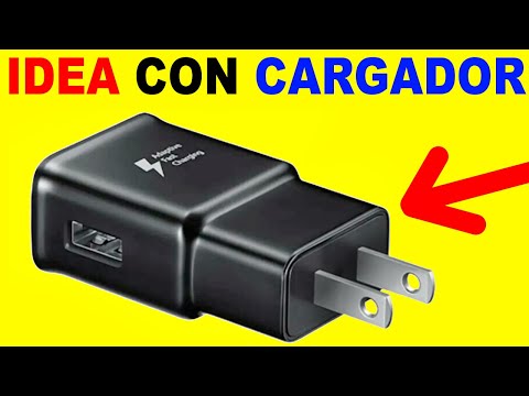 GREAT INVENTION WITH A CELL PHONE CHARGER!