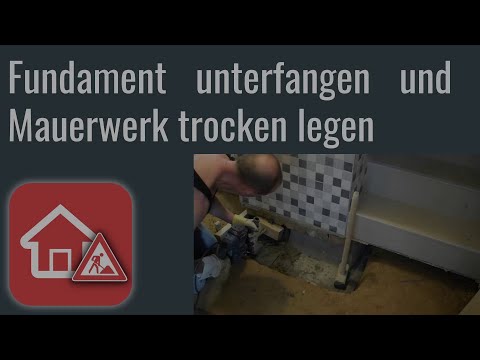 Keller vertiefen/Mauerwerk trocken legen in einem - Heimwerker SPEZIAL