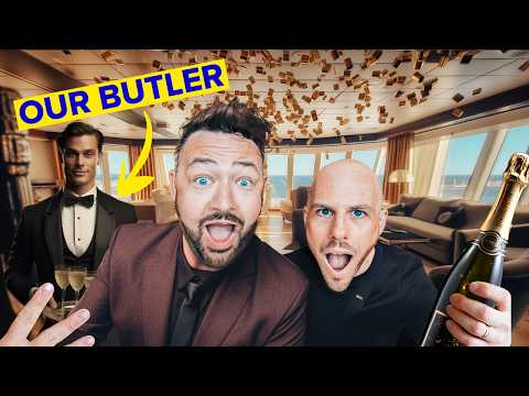 We Went FIRST CLASS In a HUGE Cruise Ship Suite: You Will Be SHOCKED!