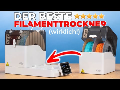 Chitu E1 Filament Trockner | Besser als alle anderen?! (4 Spulen, 2 Boxen)