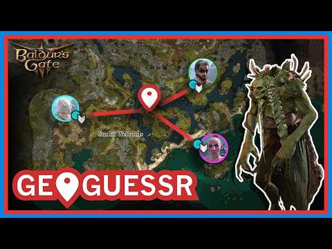 Hiding From My Friends Disguised as Npcs | BG3 Geoguessr