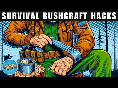 Grandpa's 41 Advanced Survival and Bushcraft HACKS you probably didn't know!