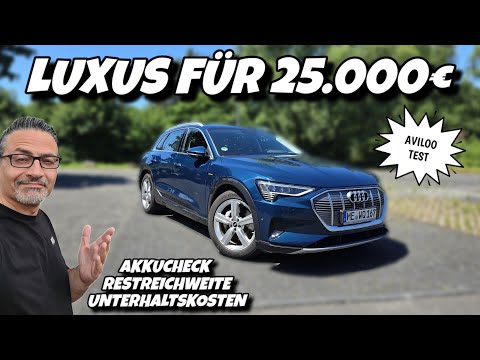 Gebrauchter Audi e-tron 50 mit Aviloo Akkubericht und Besitzer Erfahrung.