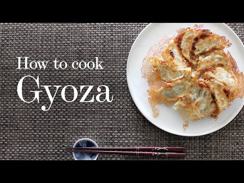 【Japanese cooking】Gyoza