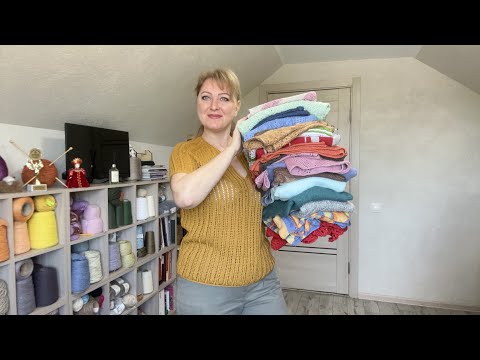 Мой летний вязаный гардероб