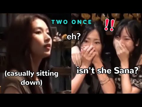 sana *pranking* a japanese ONCE mom & daughter like a pro 😂