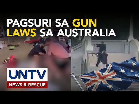 Mas mahigpit na gun laws, ipinanawagan matapos ang pamamaril sa Sydney